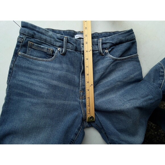 Good American GLSBP802T Women’s Stretch Denim High-Rise Distressed Jeans Sz 8/29 - Picture 8 of 12